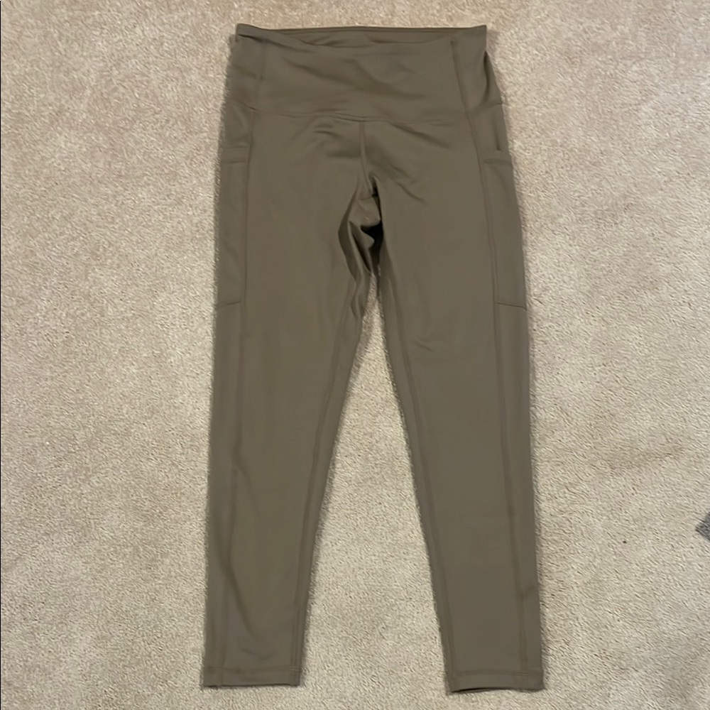 Zella Taupe Active Leggings